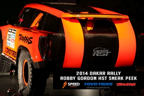 Robby Gordon toont eerste beeld nieuw Dakar-monster + FOTO